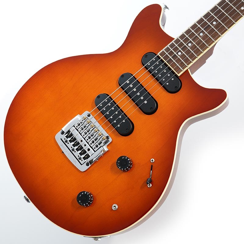 Kz Guitar Works Kz One Semi-Hollow 22F Kahler (Brown Burst)の画像